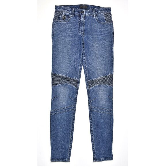 Belstaff Denim - Belstaff Moto Riding Skinny Jeans 26